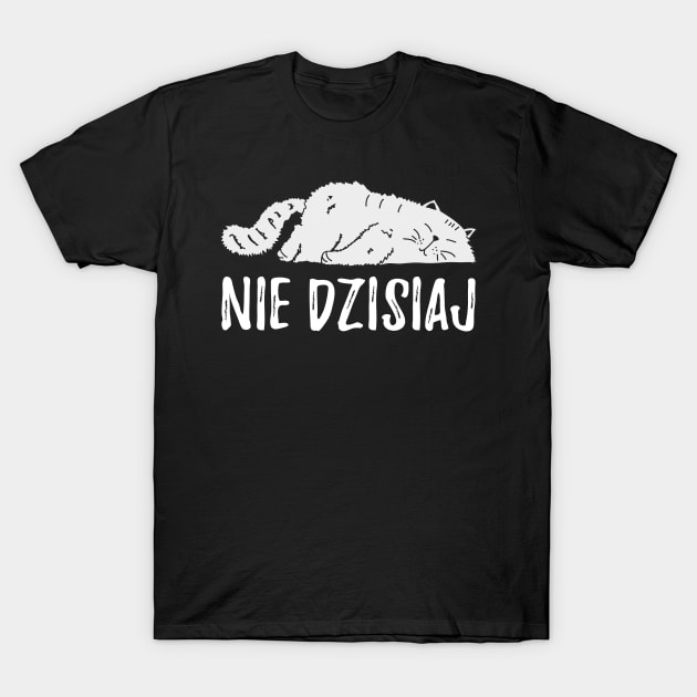 Funny Polish Cat T-Shirt by sqwear